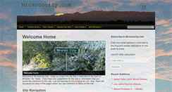 Desktop Screenshot of mirandocity.com